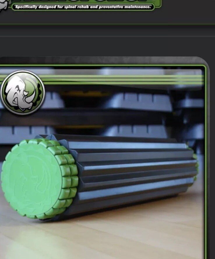 Rolled Rhino Roller - Spine Decompression - Massage Roller -Health Biorage Rhino