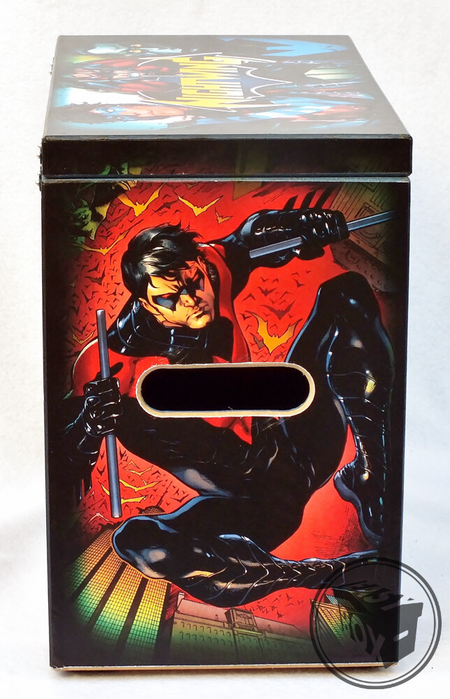 Nightwing - Large Comic Book Hard Storage Box Chest MDF
