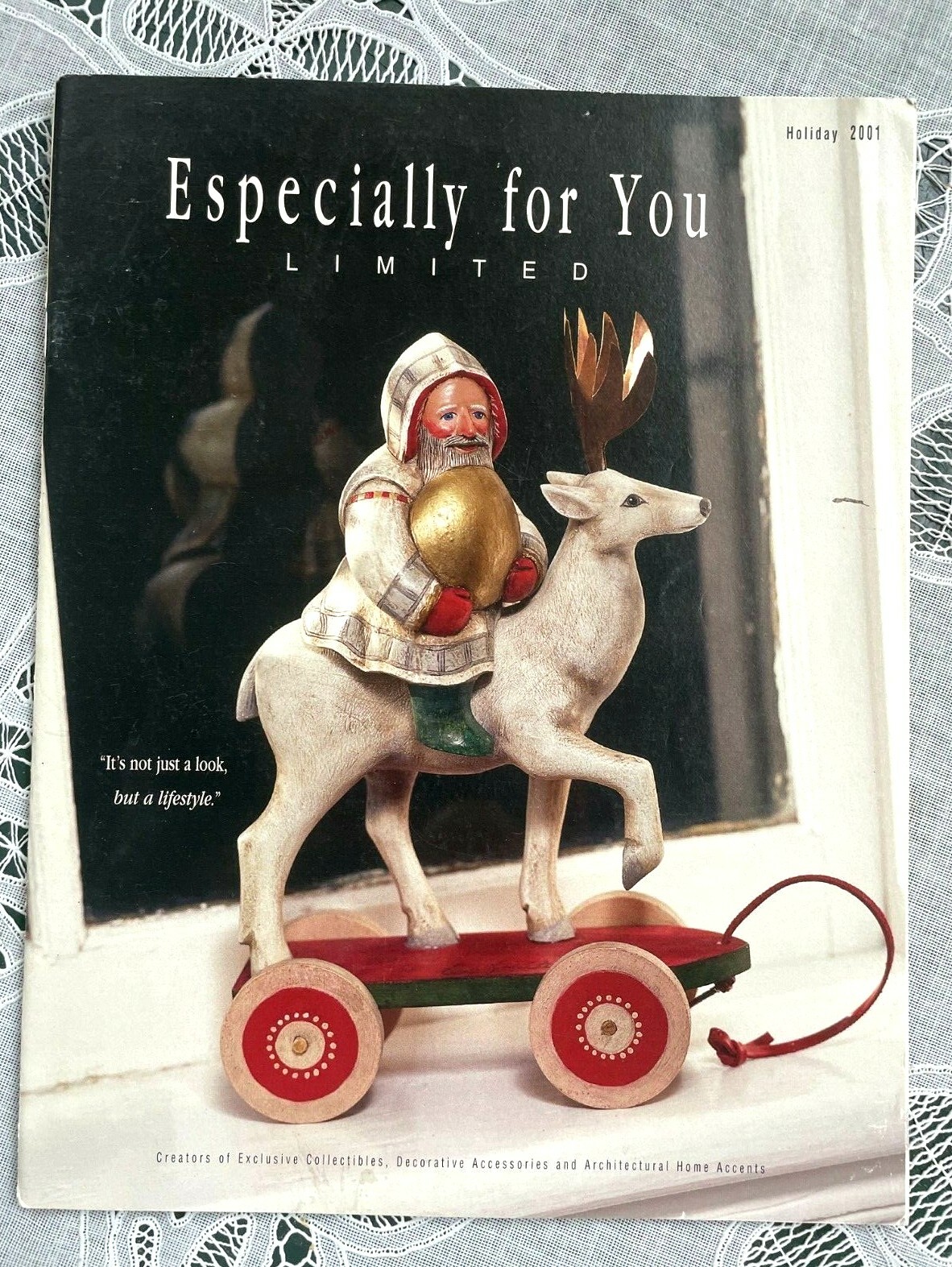 ESPECIALLY FOR YOU LIMITED HOLIDAY 2001 CATALOG