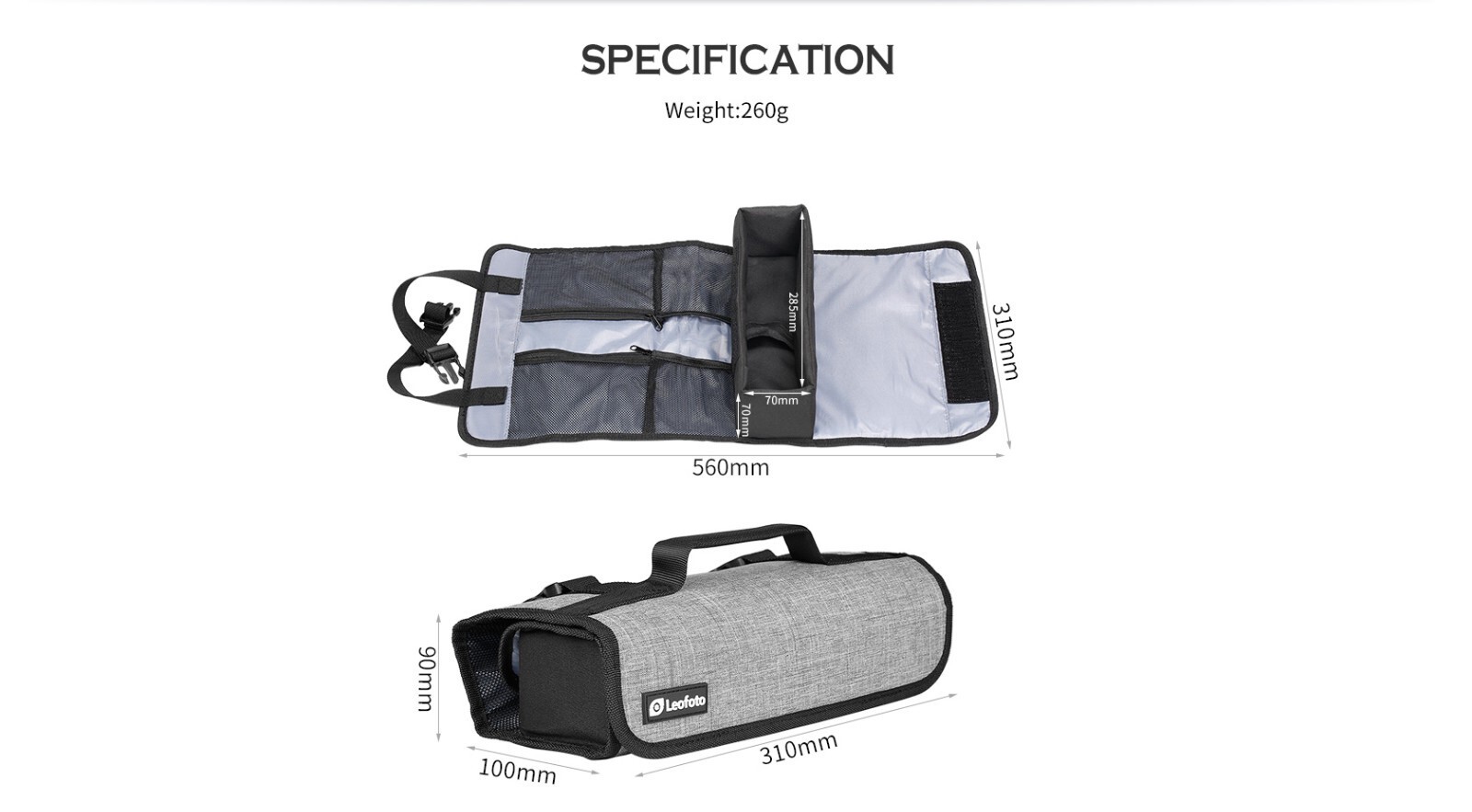 Leofoto AC-1 Multi-Functional Mini Digital Storage Bag - AC-1