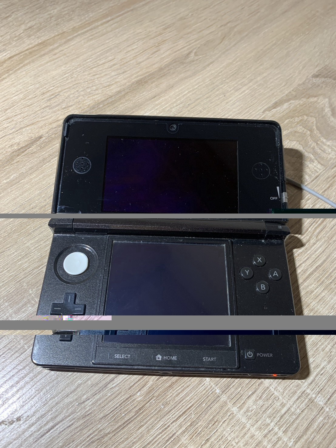 1847 Nintendo 3DS Cosmo Black Good TESTED