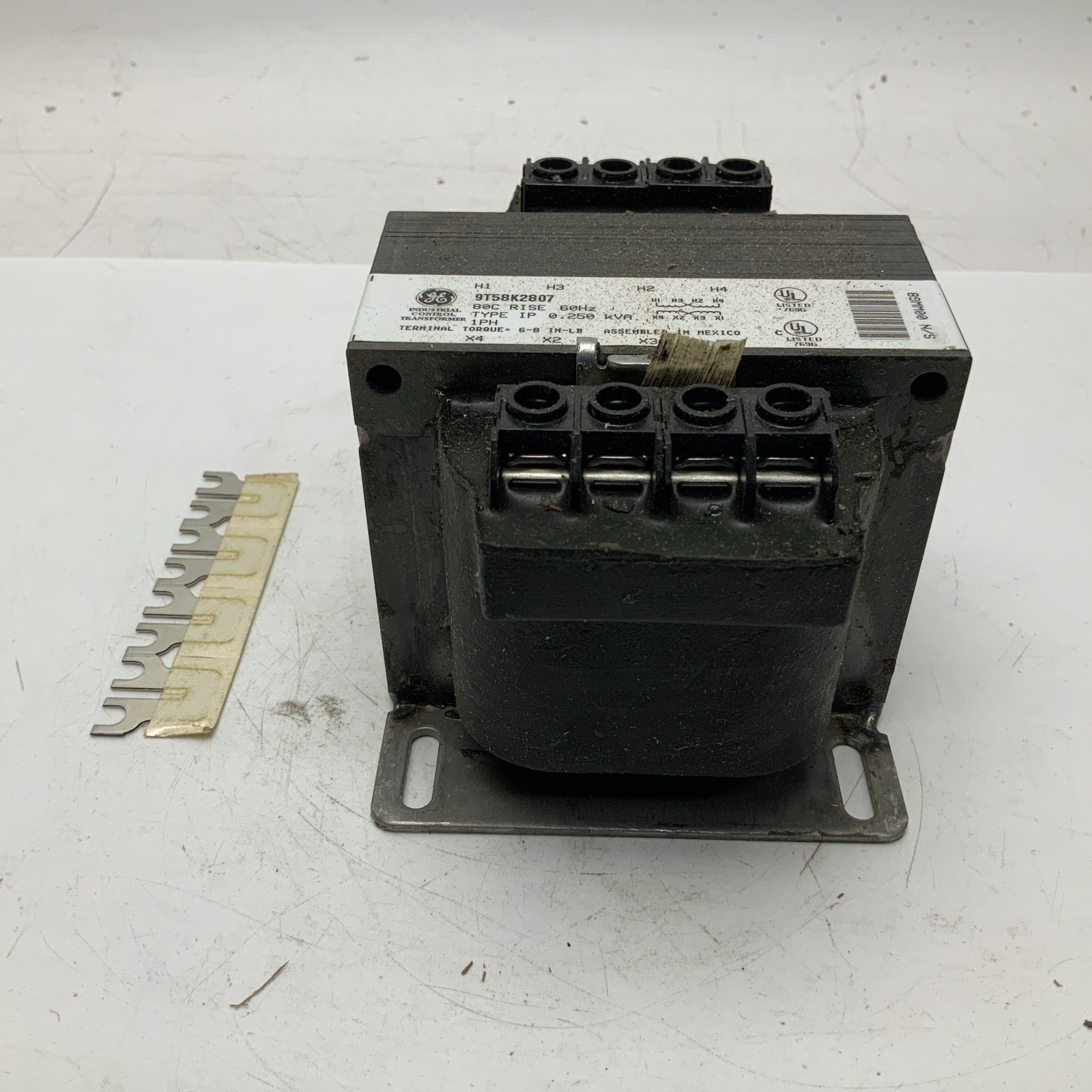 NEW GE CORE & COIL TRANSFORMER 9T58K2807 VOLTAGE 240X480