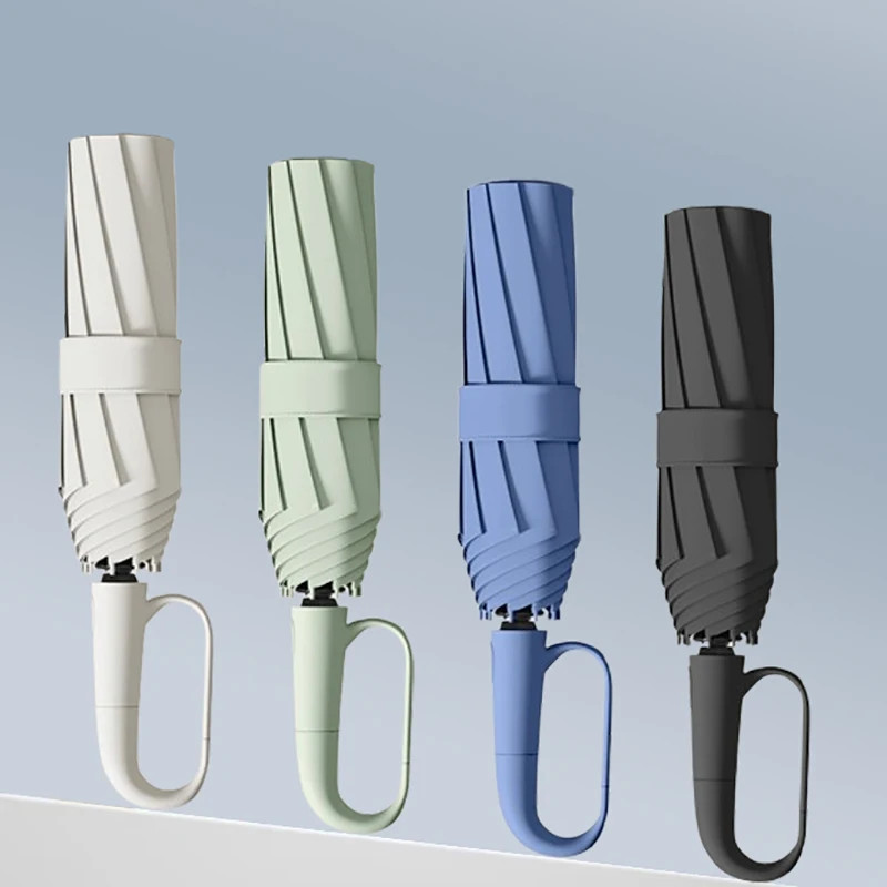 Bones 105CM Windproof Umbrella Reinforced Automatic Folding Umbrellas