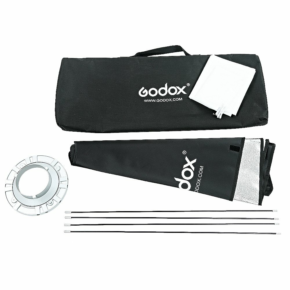 US Godox 60x90CM Rectangular Photography SoftBox Diffuser Modifier Bowens Mount