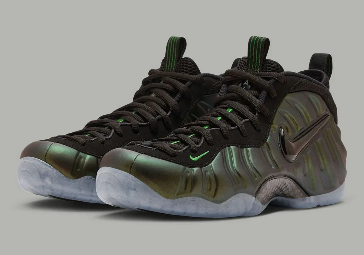 Men's Foamposite Pro Pine Green 2025 HF0794-300 Size US 7-12