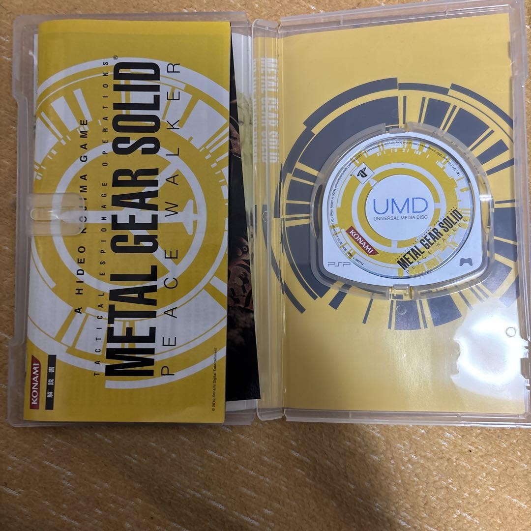 METAL GEAR SOLID PEACE WALKER UMD