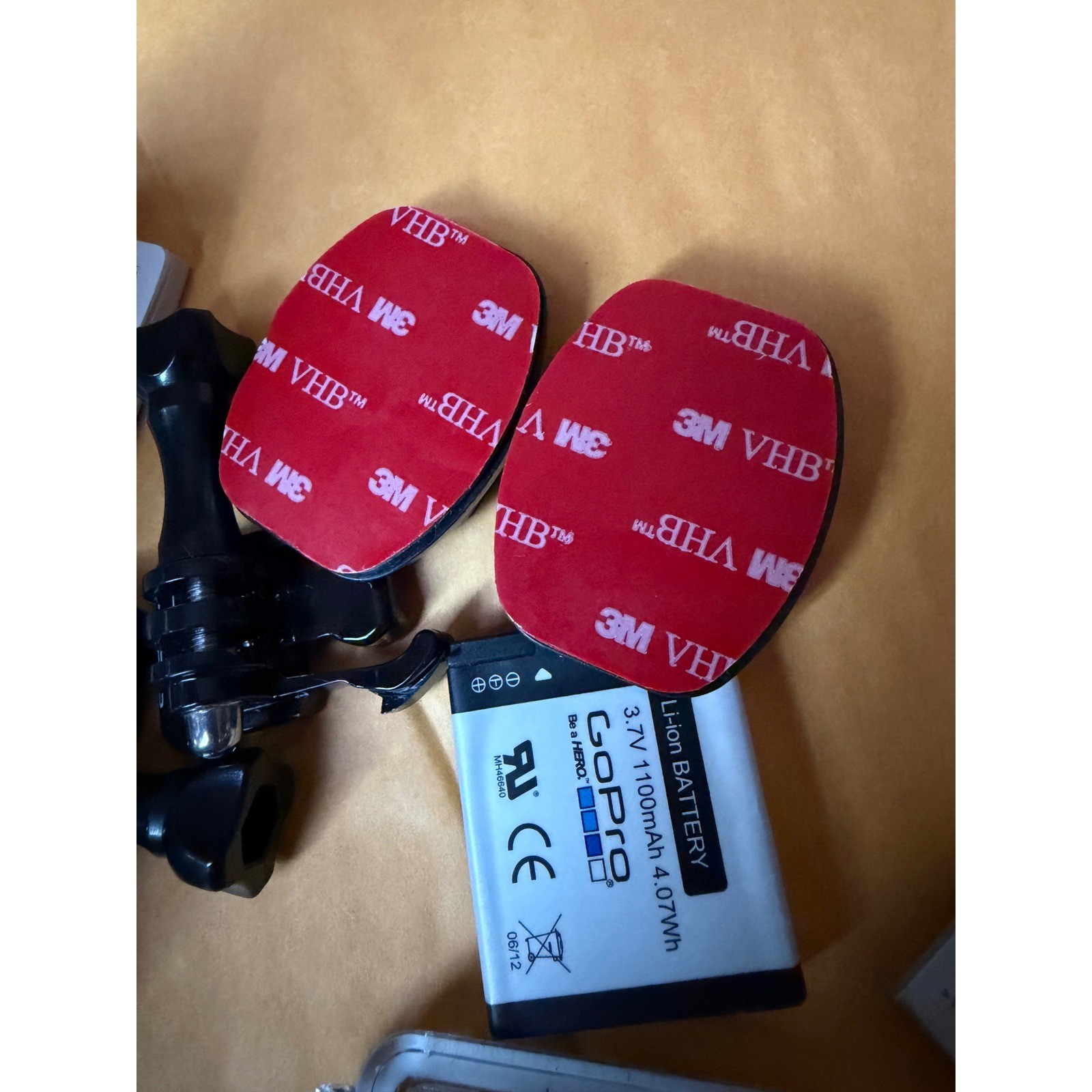 GoPro HD Hero 2 Accessory Bundle Battery 4GB SD Card Mounts Manual Backdoors