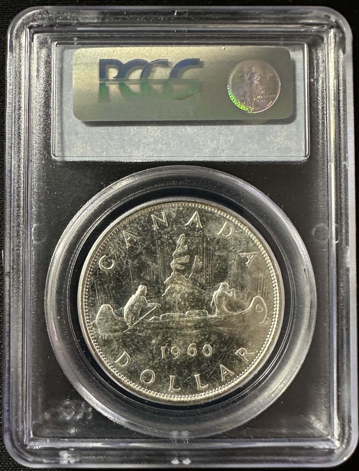 Canada - 1960 Silver Dollar - PCGS MS63 - REFLECTIVE & CHOICE SURFACES!