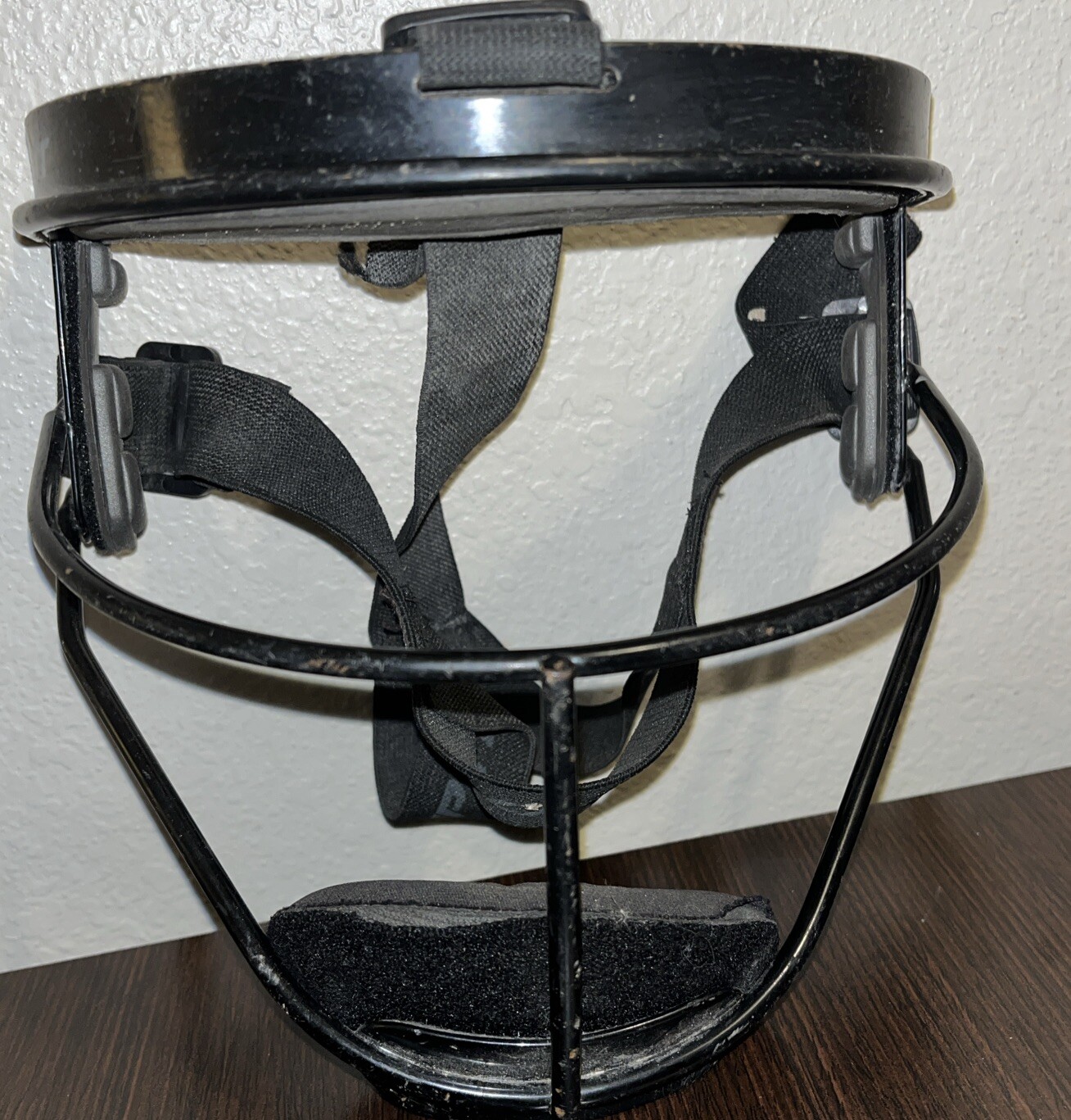 RIP-IT Defense Pro YOUTH Softball Face Mask Black Protective Face Shield Guard