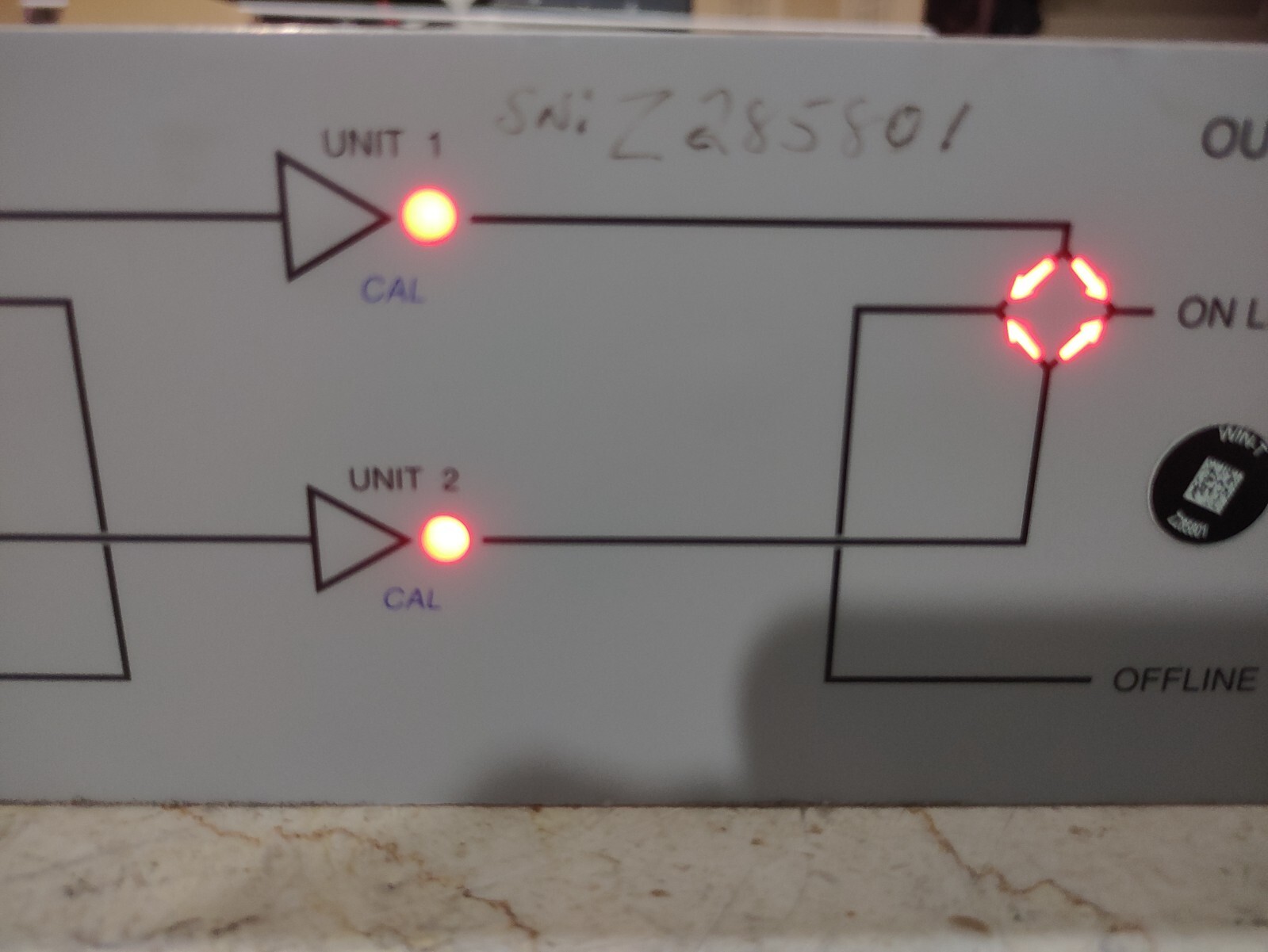 VertexRSI RSC1100 1:1 REDUNDANT SYSTEM CONTROLLER