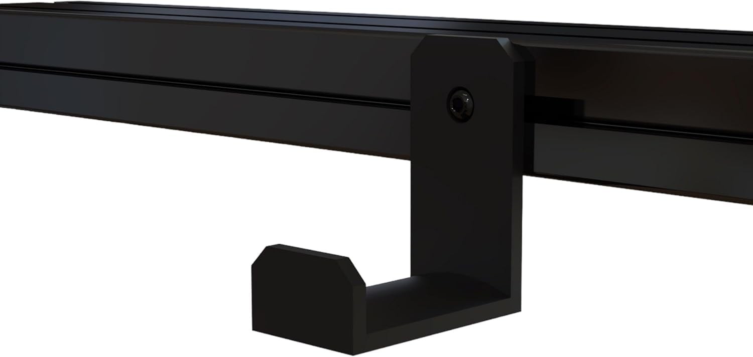 Headphone Headset Mount for Sim Rig (Black)