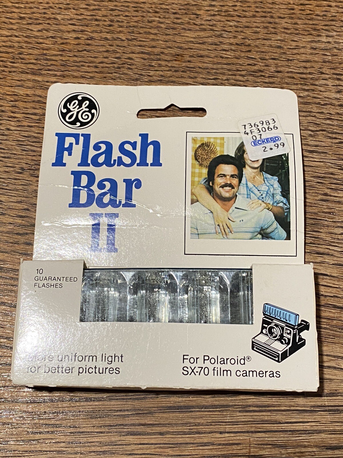 Vintage GE Flash Bar II Sylvania Polaroid Instant Film Cameras SX70 Sealed