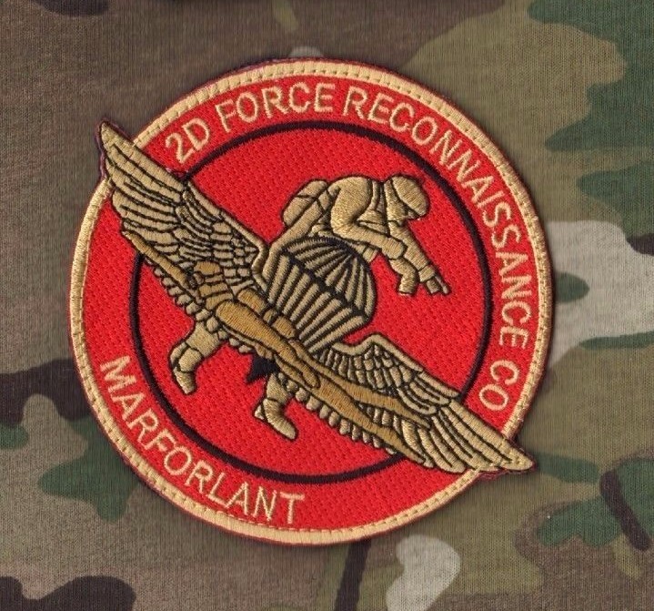 ISAF USMC JOINT TASK FORCE JTF AFGHANISTAN vêlkrö 2-PC: SP OPS TAB /USMC RAIDERS