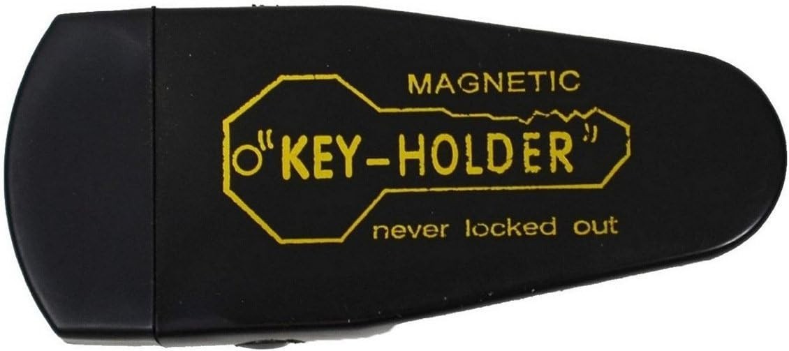 Large Magnetic Hide-A-Key Holder for Over-Sized Keys - Extra-Strong Magnet