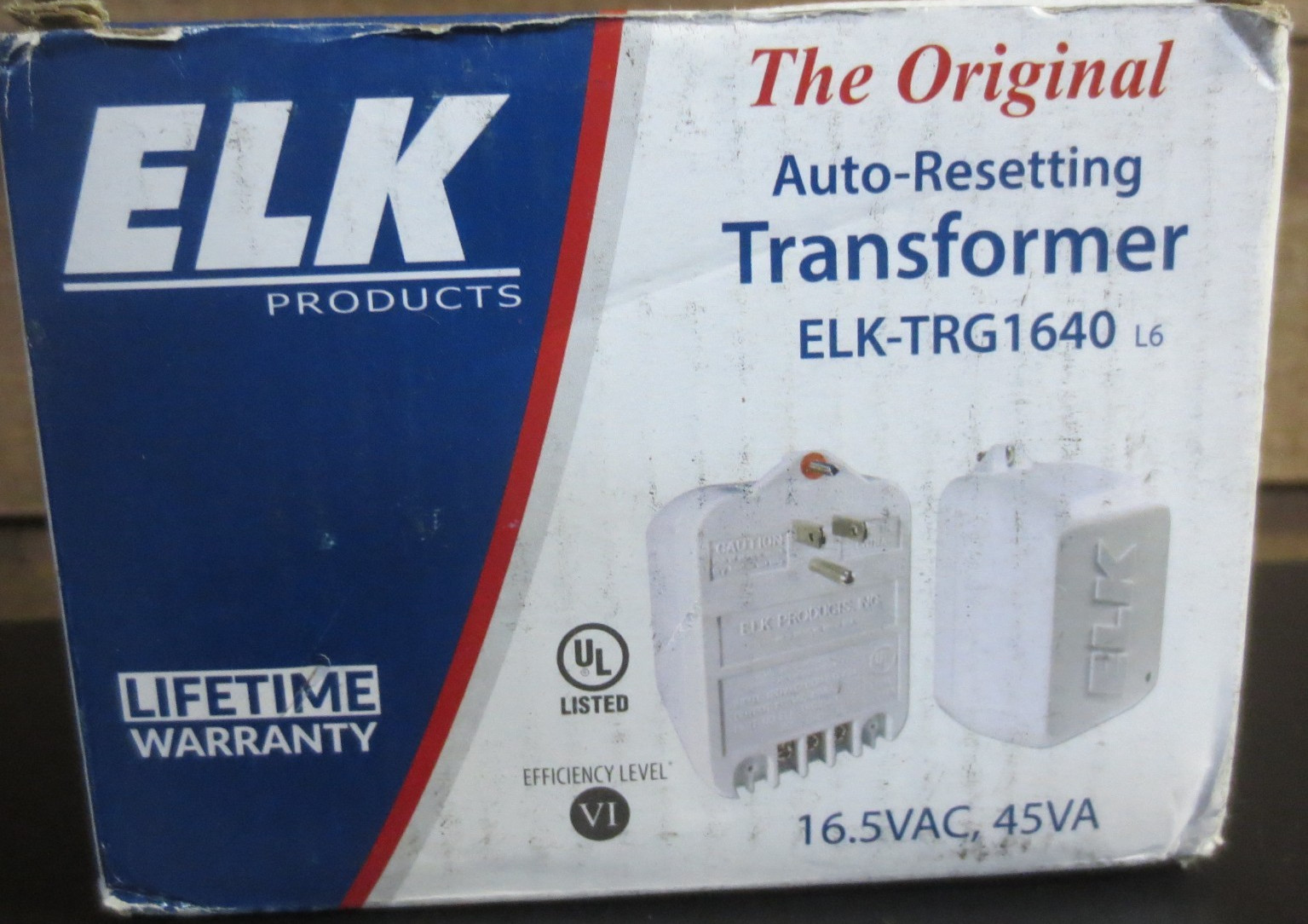 ELK TRG1640 AC Transformer 16.5VAC, 45 VA