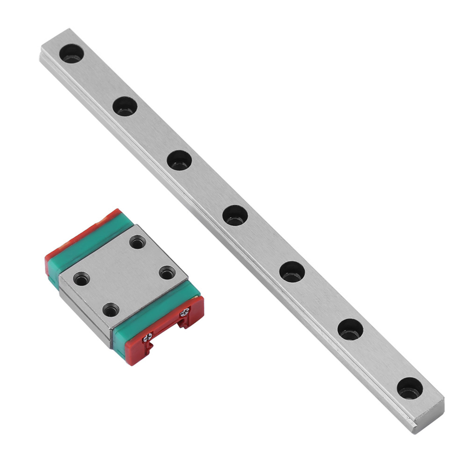 100mm Portable High Precision Miniature Linear Sliding Rail With Slide Block