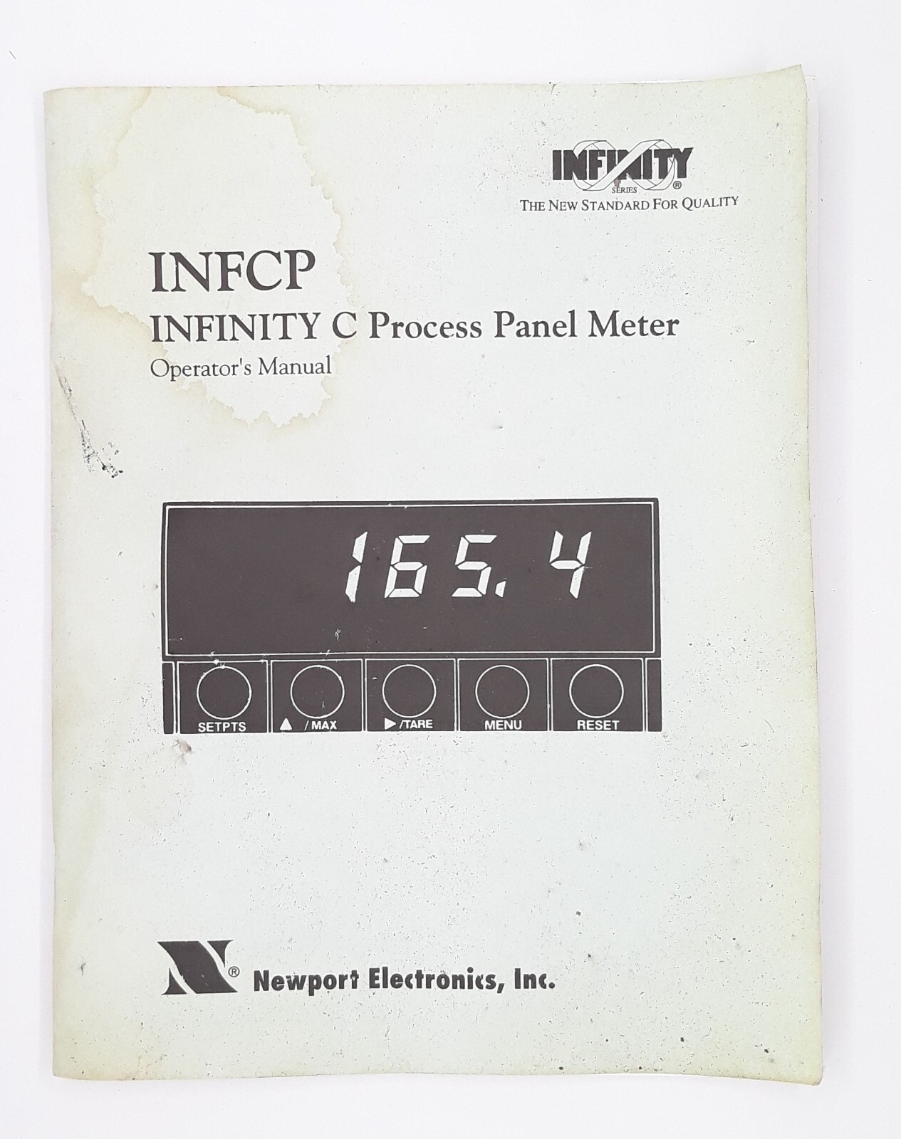 Newport INFCP Infinity C Process Meter Operators Manual