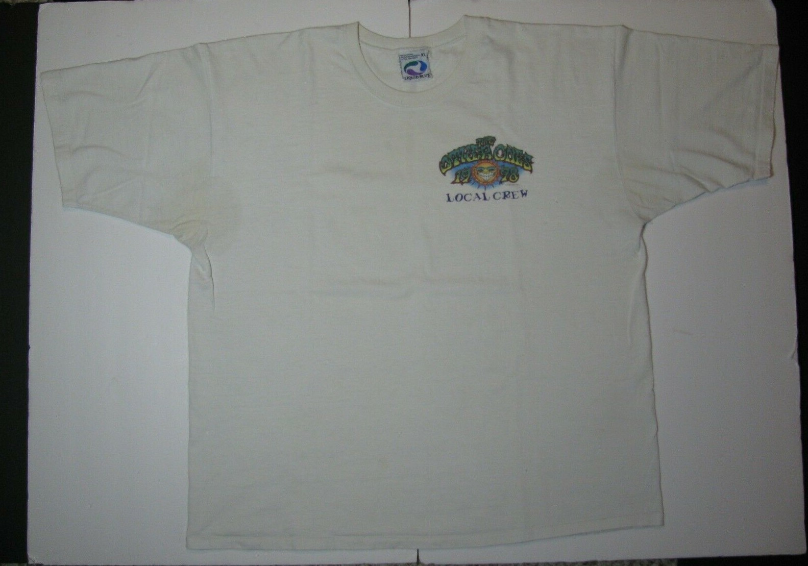 VTG Liquid Blue T-Shirt XL Band 1998 Grateful Dead The Other Ones Local Crew
