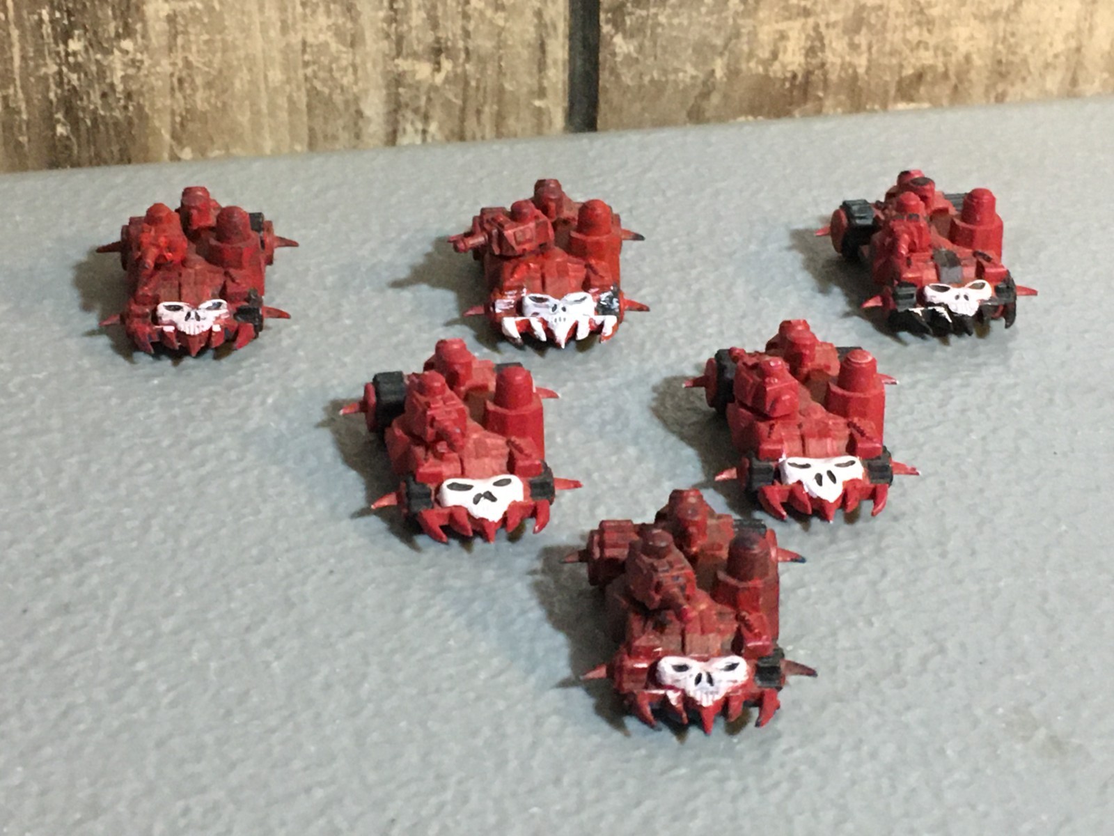 A32243 EPIC WARHAMMER 40K SPACE ORKS BATTLEWAGON TANK 6 PK GW GAMES WORKSHOP
