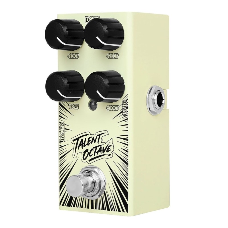 Professional Octave Multiplier Effects Pedal With 340k Output Impedance