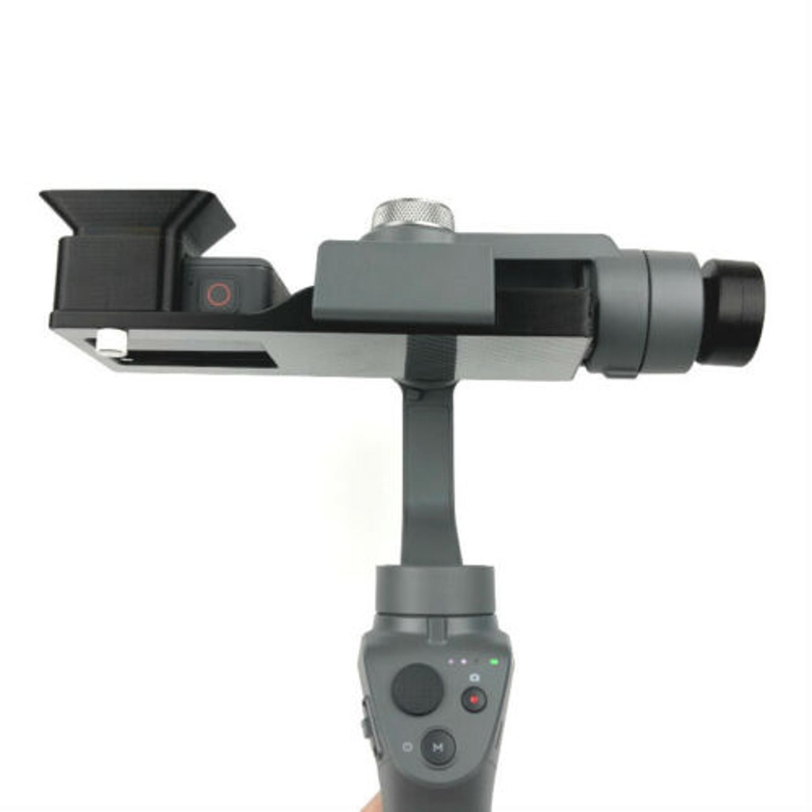 New DJI OSMO Mobile 2/1 Gimbal Mount Adapter Plate Holder For GoPro Hero 6 5 F