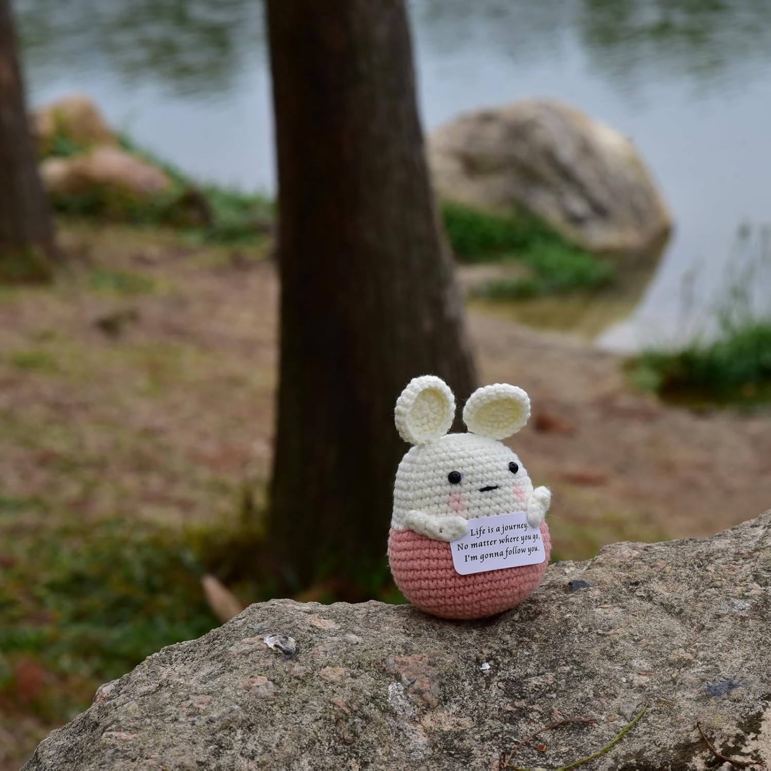 Mini Cute Funny Positive Life Cute Animals Creative Gift Pink MOUSE