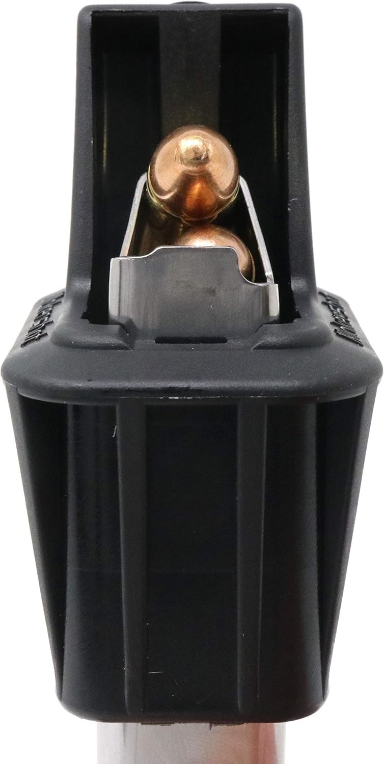 Brand New Custom Speed Loader for 9mm Beretta 92 / M9 - Black Plastic, Medium