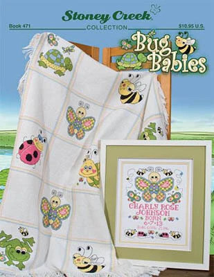 Bug Babies BK471 by Stoney Creek cross stitch pattern