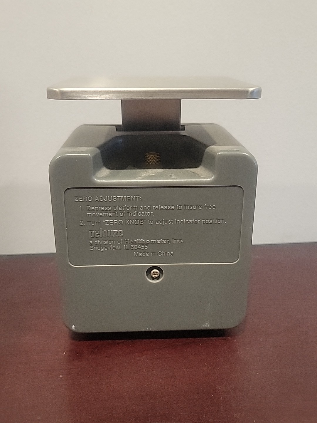 Pelouze Model K5 Utility Postal Scale Tabletop Vintage EUC
