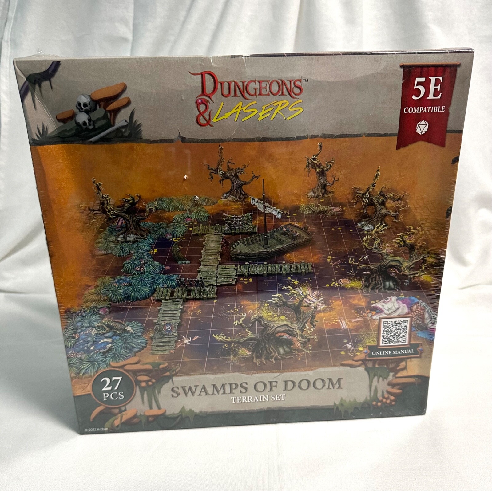 Dungeons and Lasers Swamps of Doom Terrain Set NEW Factory SEALED