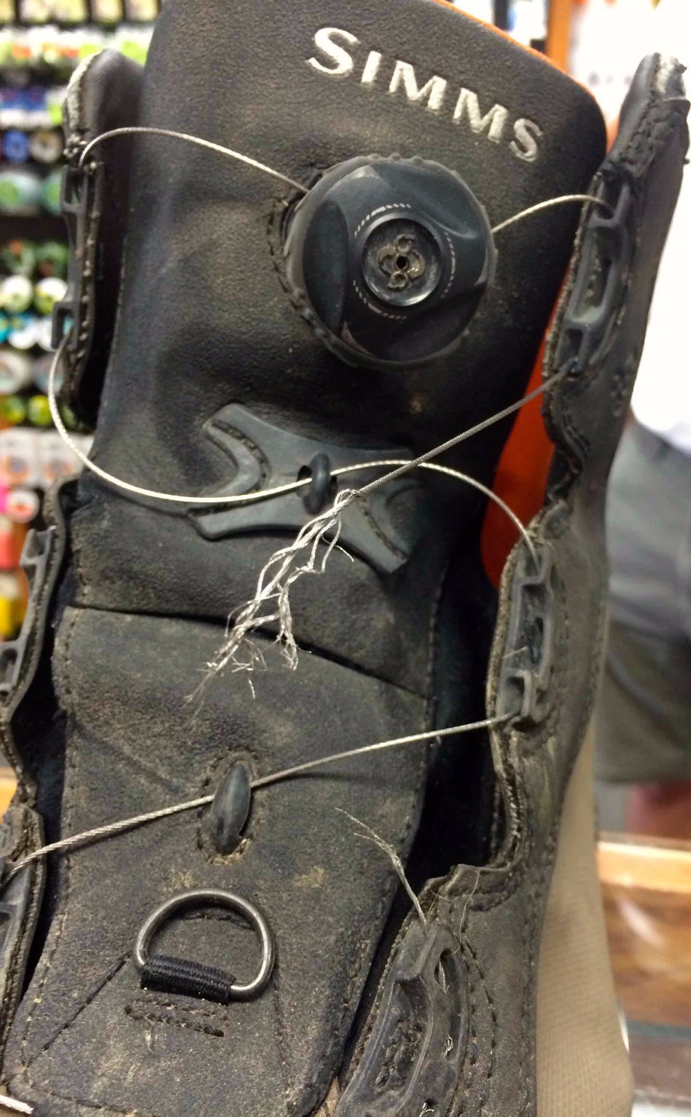 Korkers BOA Boa repair Lace Wire kit hatchback devils whitehorse darkhorse boots