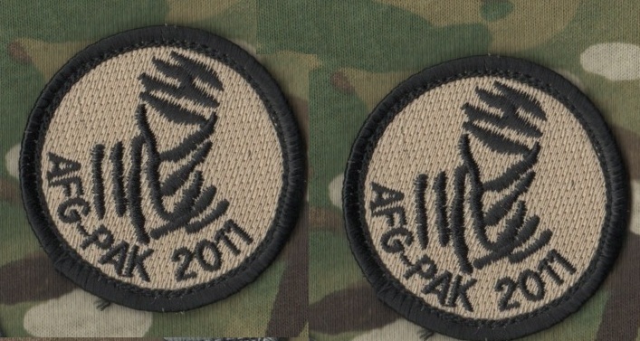 SYRIA IRAQ DAESH WHACKER OIR SFG US ADVISERS burdock 2" 2-TAB: AFG-PAK 2011