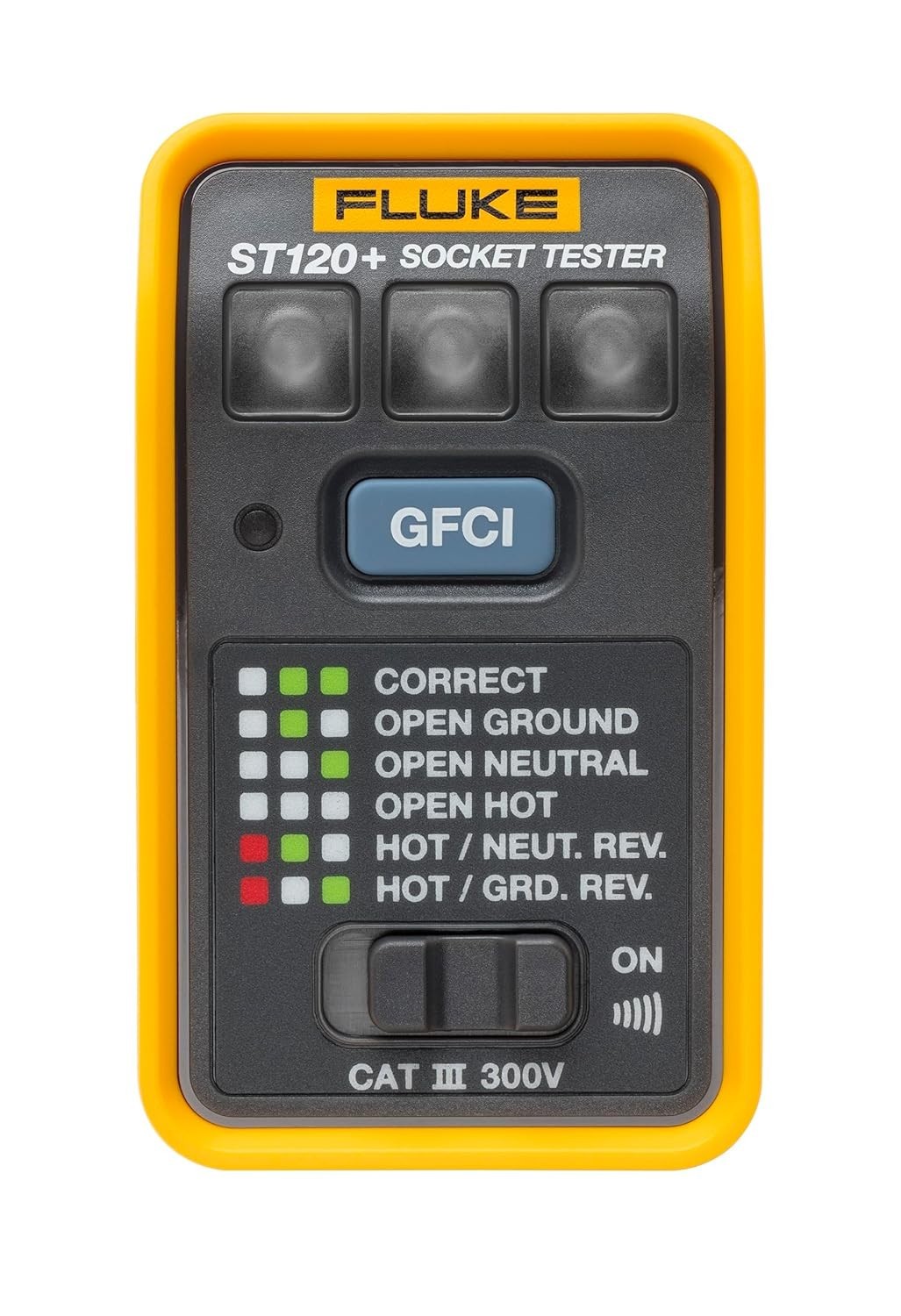 ST120+ GFCI Socket Tester with Audible Beeper