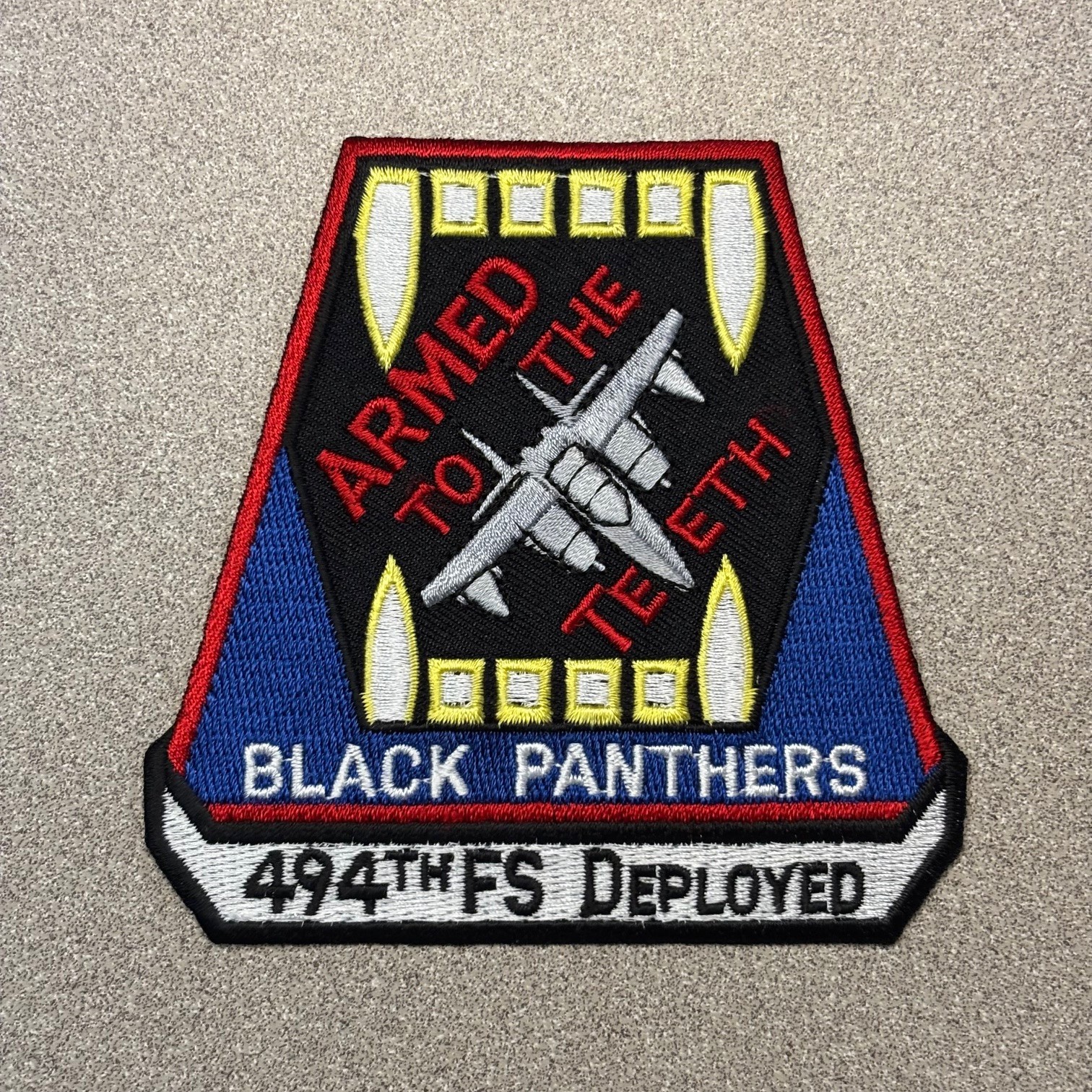 USAF 494th Fighter Squadron ‘93 Provide Comfort Lakenheath F-15E Air Force Patch