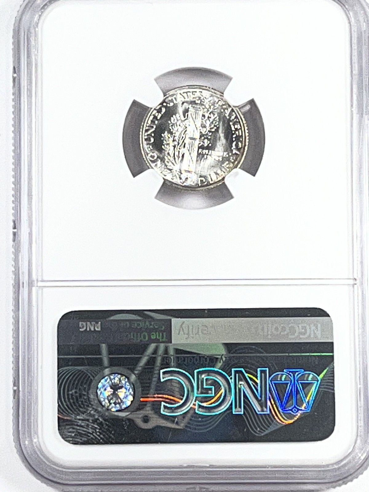 1940-S Mercury Dime : NGC MS65