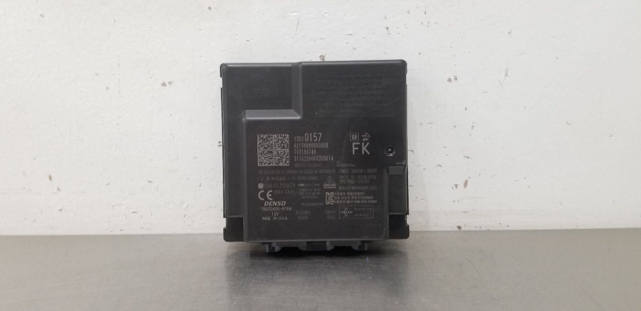 16 CADILLAC ESCALADE KEYLESS ENTRY CONTROL MODULE 13510157