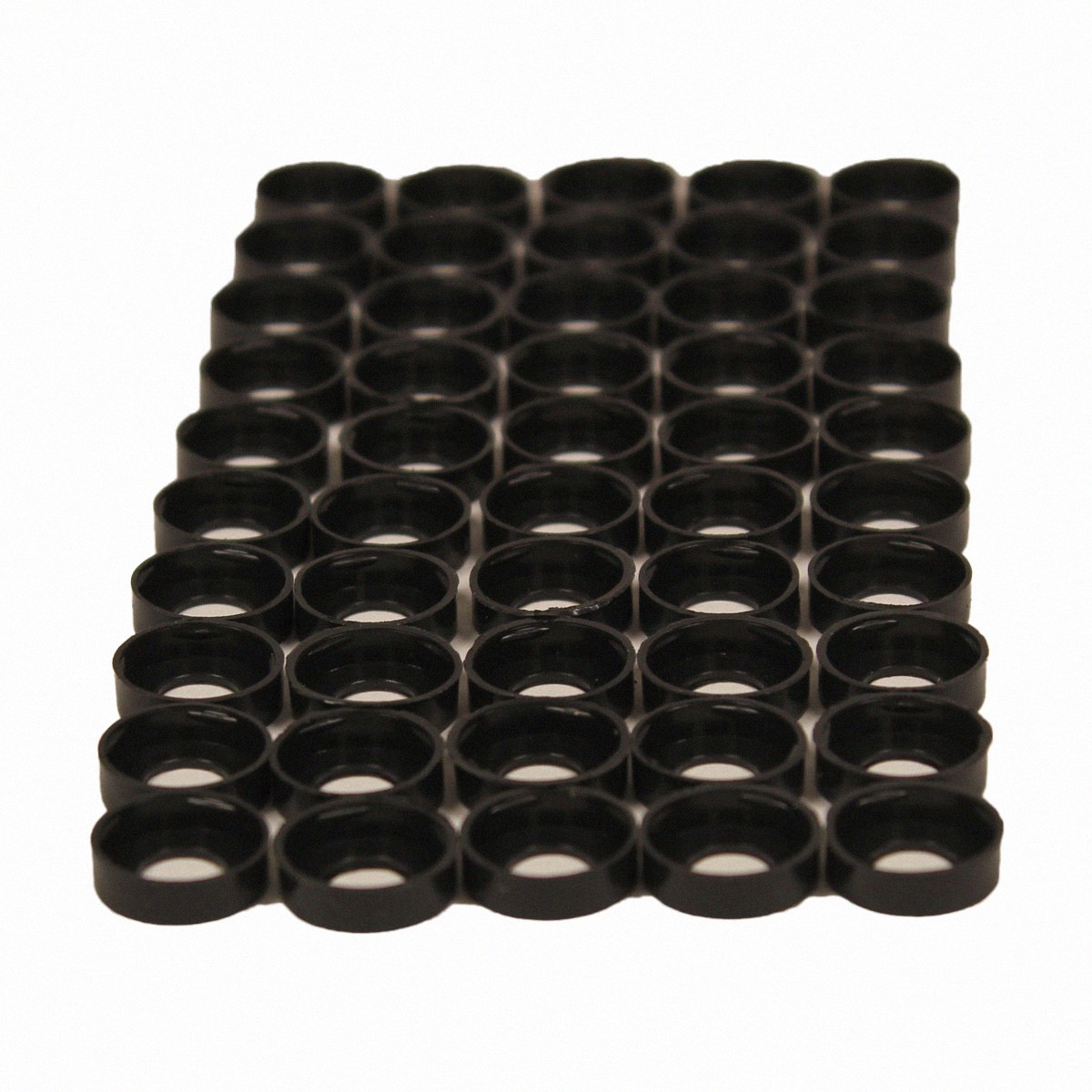 50 Pack Lot - M6 Rack Mount Cage Nuts & Screws w/Washers - Square Clips Server