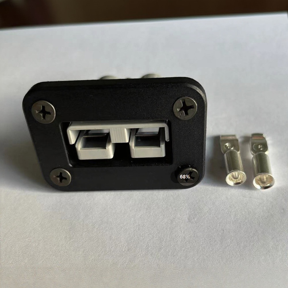 50A EV Charging Connector with Fixed Bracket Installation and Silicone Cover