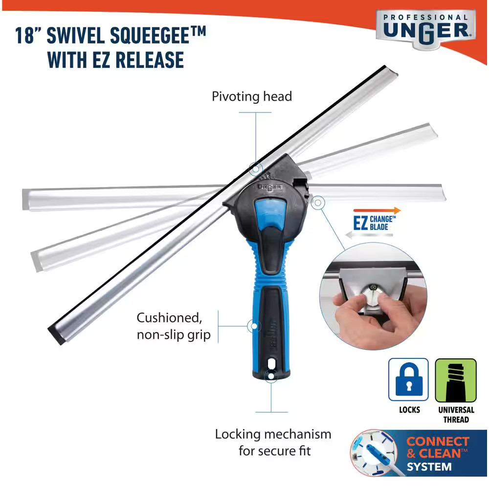 18 In. Swivel Window Squeegee