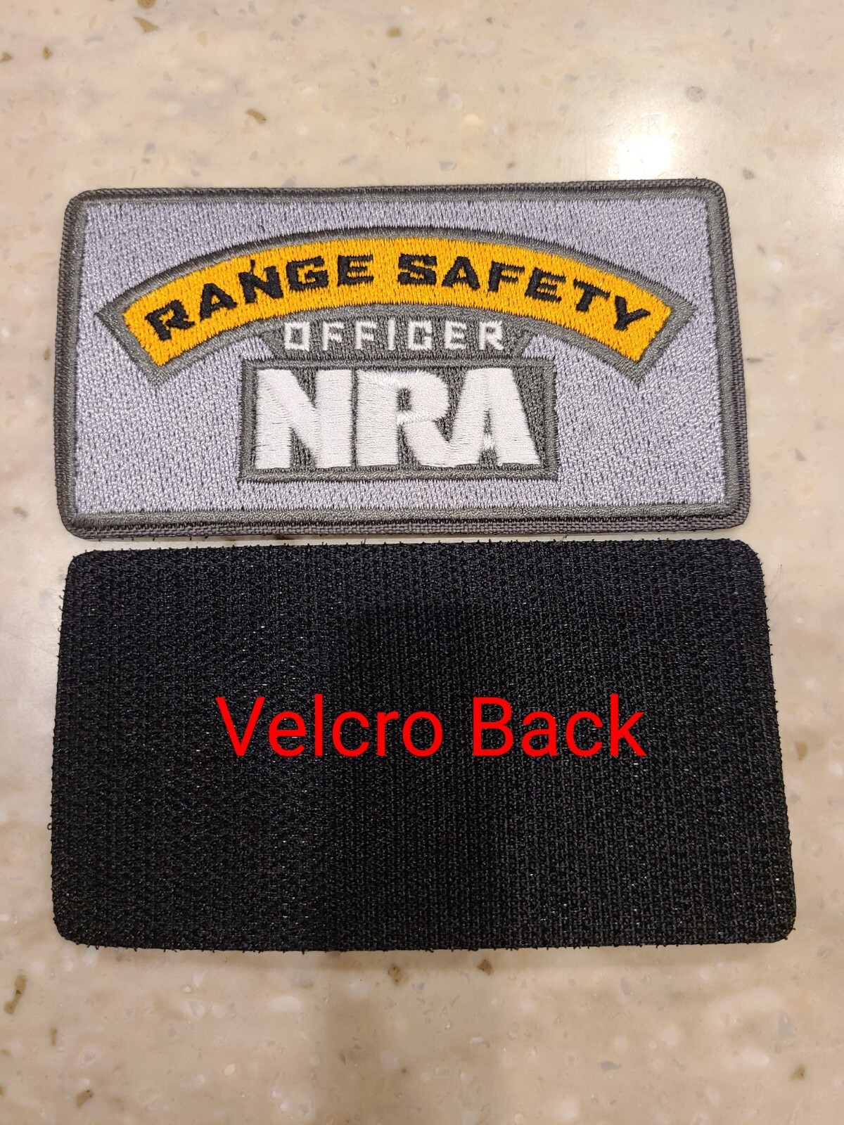 NRA Range Safety Officer Patch (RSO) NRA for Hat