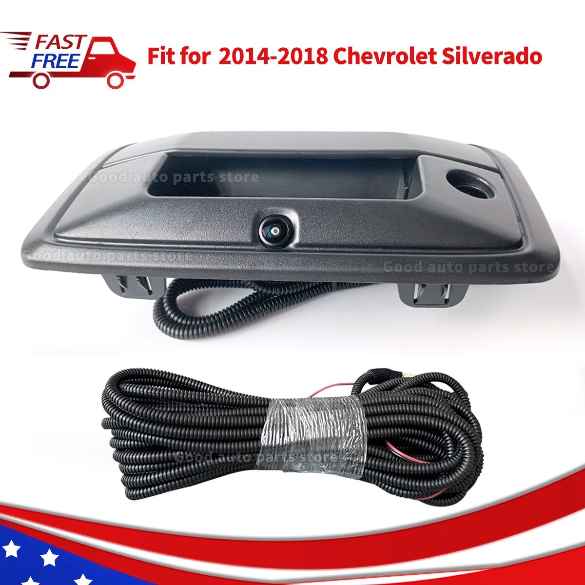 NEW Tailgate Handle Reverse parking assist camera For 2014-2018 Chevy Silverado