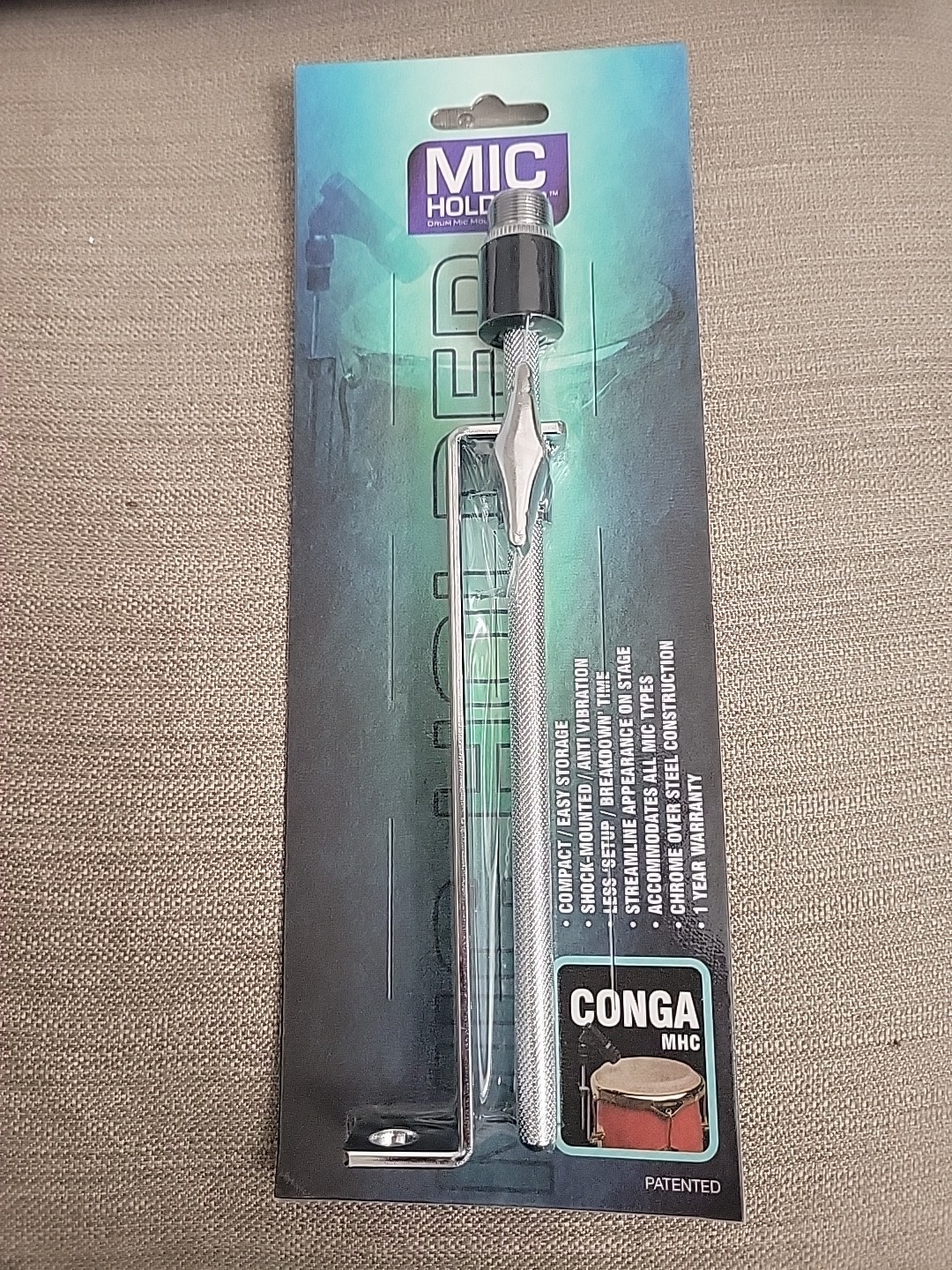 Conga/Bongo Mic Mount Mic Holders MHC Big Bang Dist