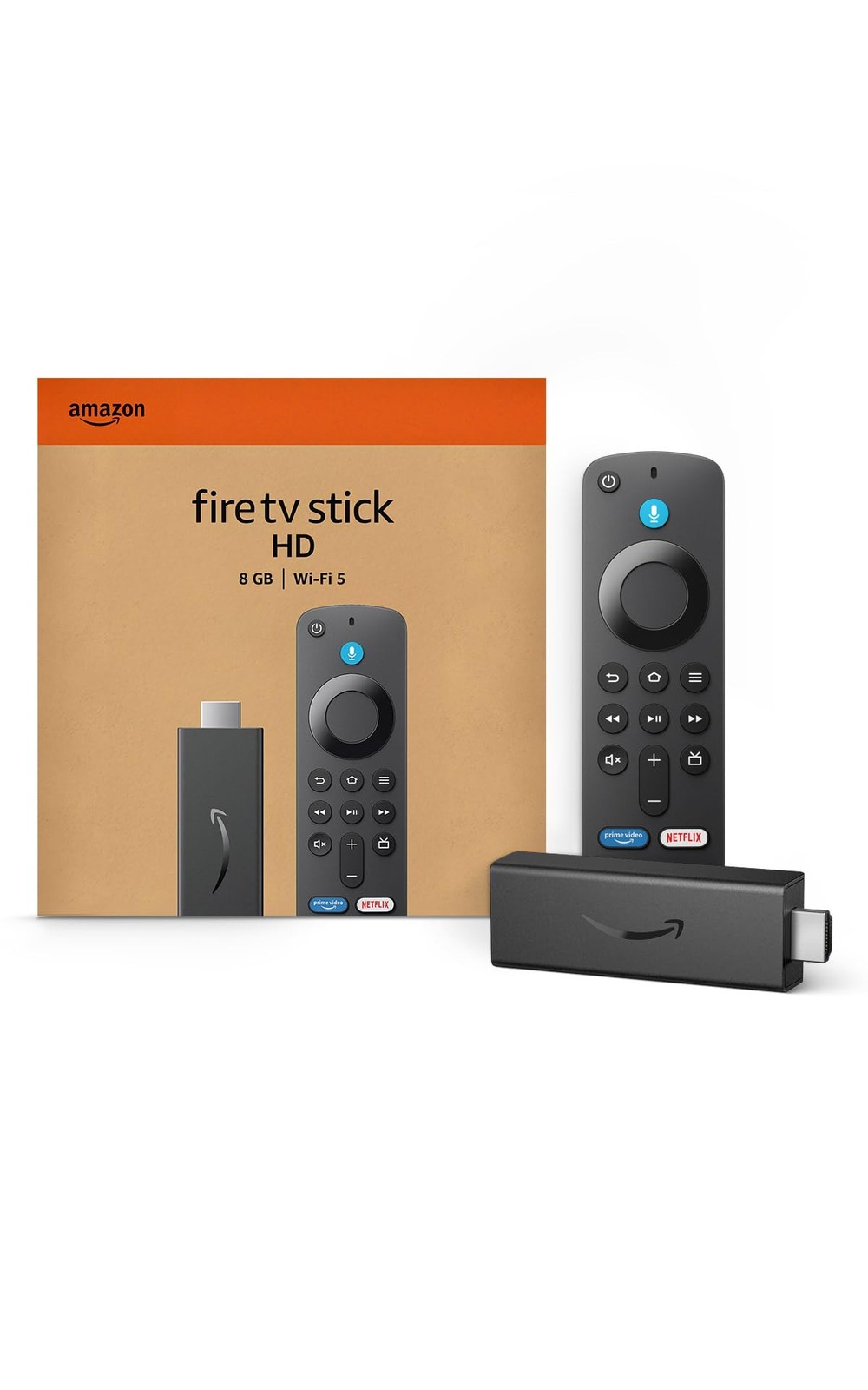 Amazon Fire TV Stick HD free and live TV Alexa Voice Remote smart home controls