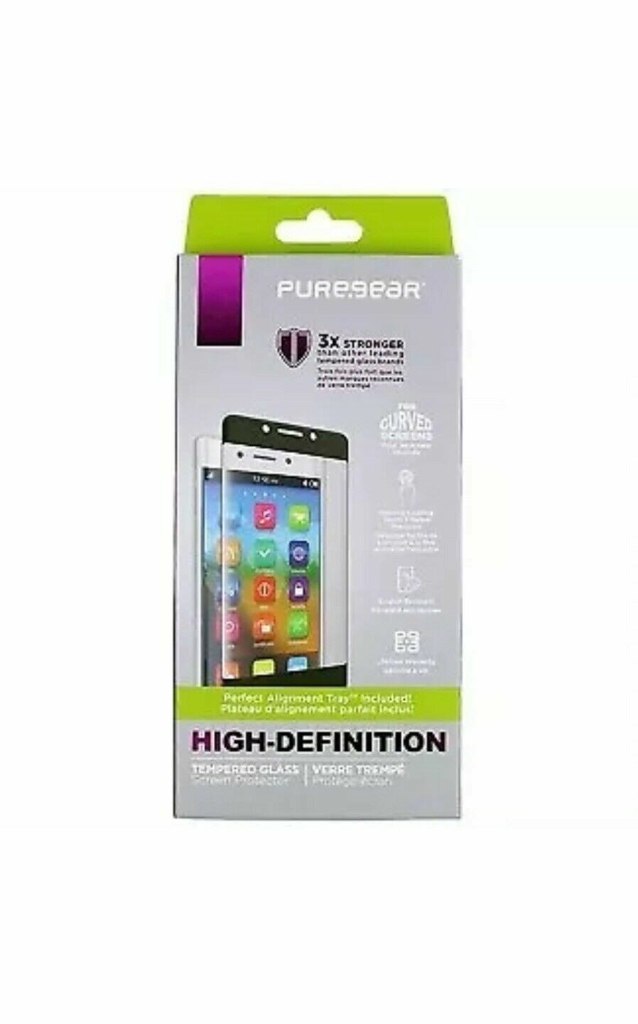 SAMSUNG GALAXY S9 PUREGEAR SCREEN PROTECTOR WITH INSTALL TRAY CURVED TEMPERED