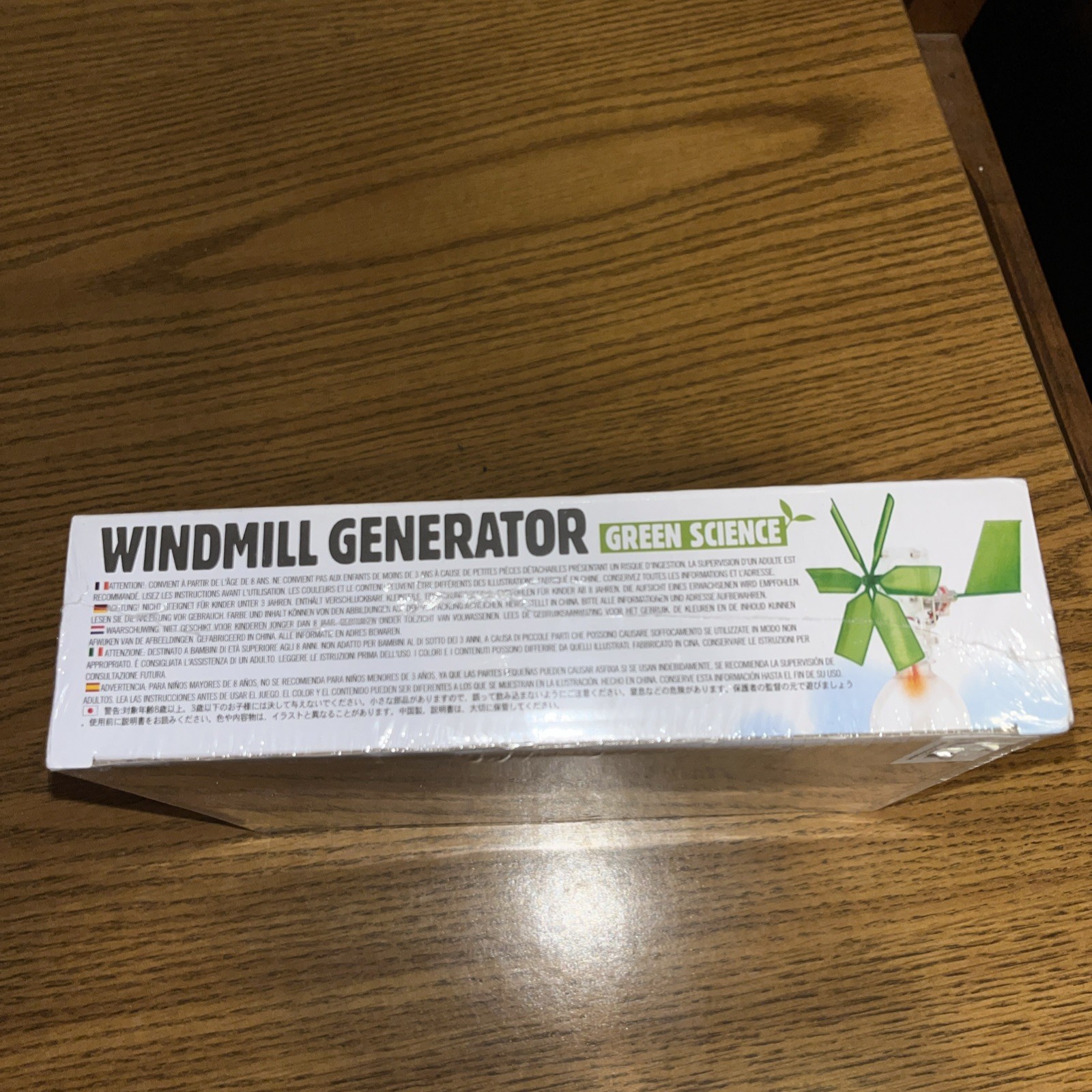 Windmill Generator GreenScience Science Project Kit Kids New Sealed Damaged Box
