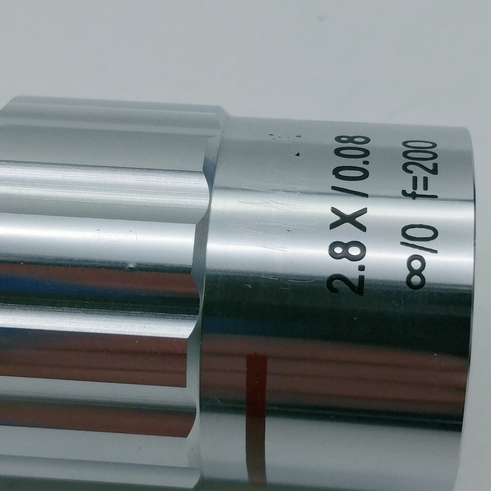 Mitutoyo Microscope Objective 2.8x