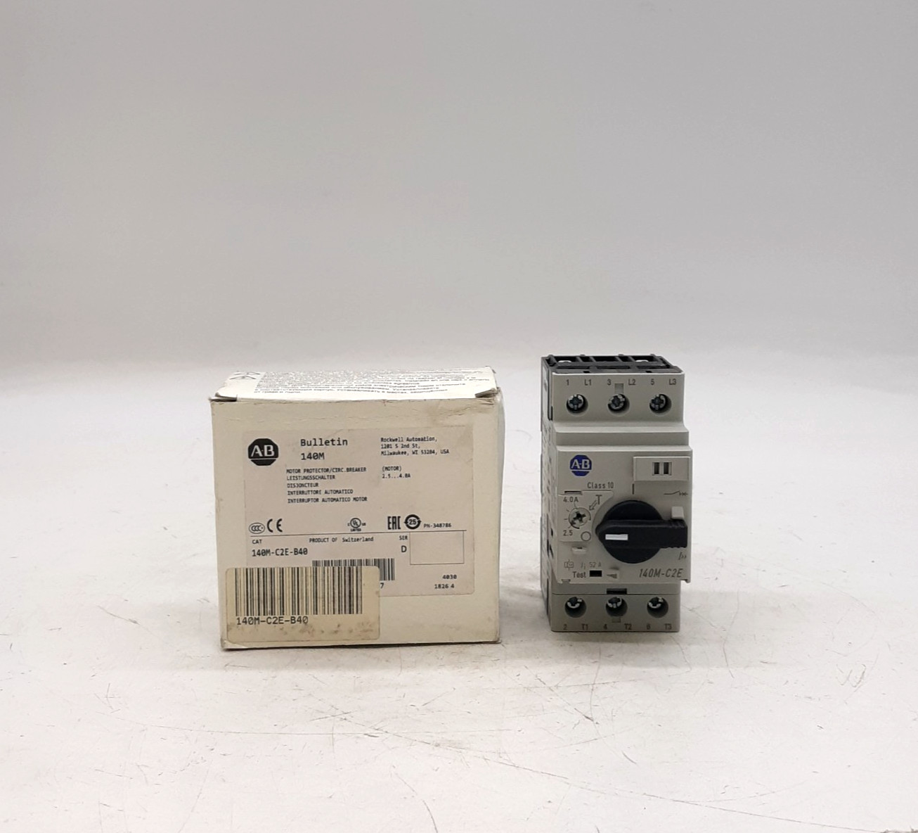 Allen-Bradley 140M-C2E-B40 Circuit Breaker