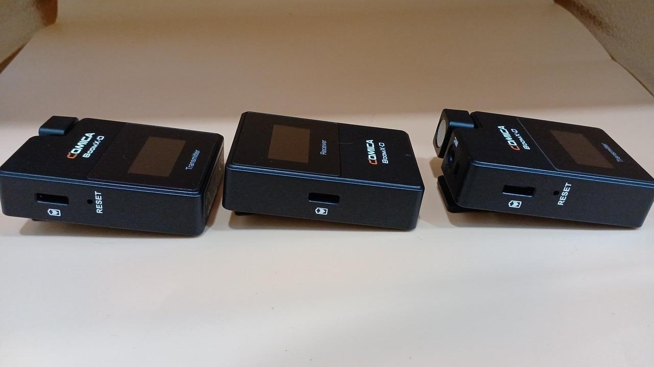 COMICA BoomX-D D2 2.4G Digital Wireless Microphone System 2 Transmitter w/Box