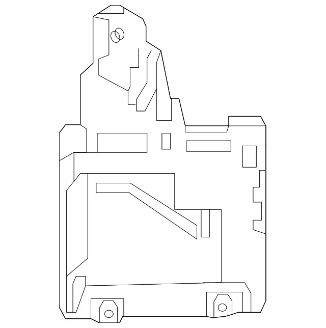 Genuine Ford Blind Spot Detection System Warning Sensor Bracket GD9Z14D189A