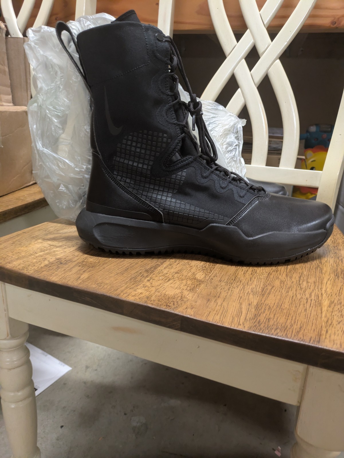 Tactical Military Boots/Shoes Nike SFB B1 Triple Black 8" DX2117-001 Size 15